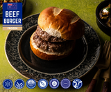 Frozen Beef Burger Patties - 2 x 140gm