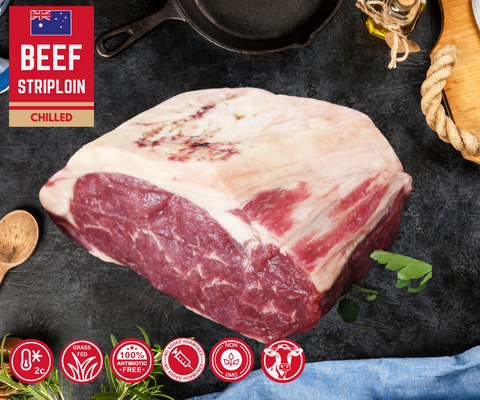 CHILLED: Premium Striploin (Whole Piece), 2kg