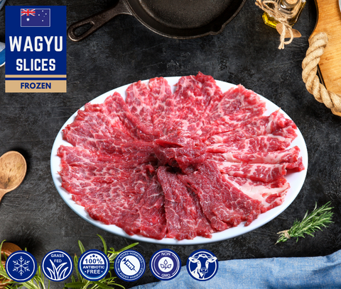 FROZEN: Australian Premium Wagyu Hotpot Slices 230-250gm