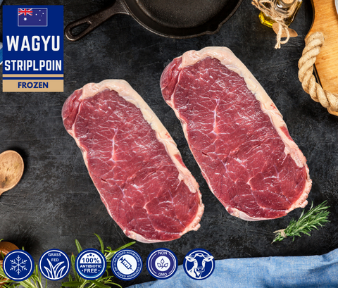 FROZEN - Wagyu Striploin Steak (Marble M7) 260-300gm