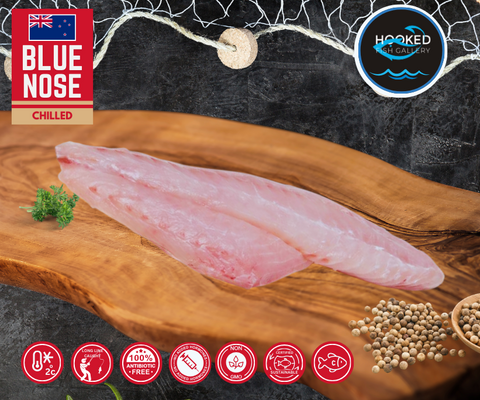 CHILLED NZ Wild Blue Nose Fillets 2 × 180g to 200g for Two Fillets