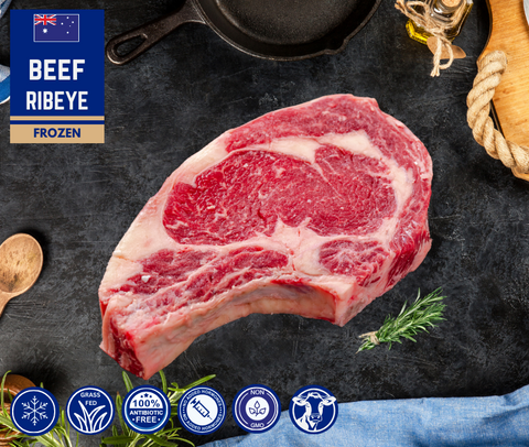 FROZEN: Premium Rib Eye (Whole Piece), 1kg