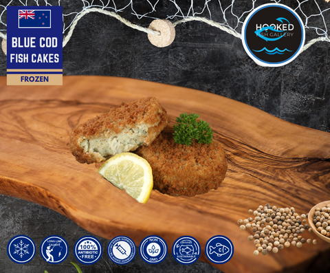 FROZEN: NZ Crumbed 4 x Fish Cakes