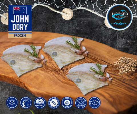 FROZEN - John Dory 2 ×150g - 190g x 6 (3 packs of two pieces)