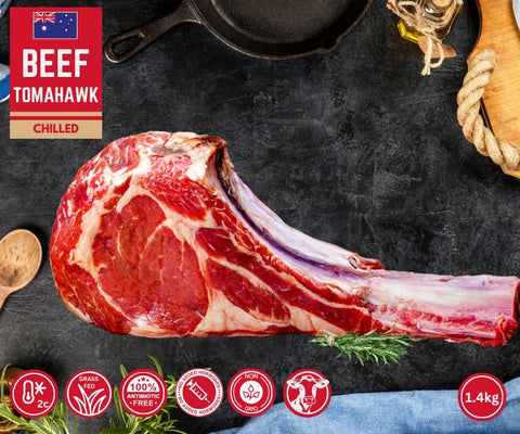 CHILLED - Premium Tomahawk 1.4kg