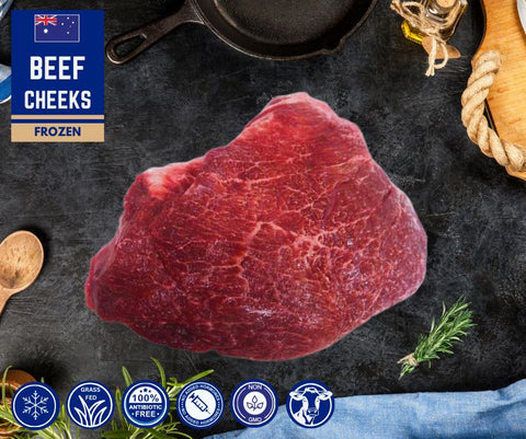 FROZEN - Beef Cheeks 600g - 900g